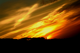 corsican sunset